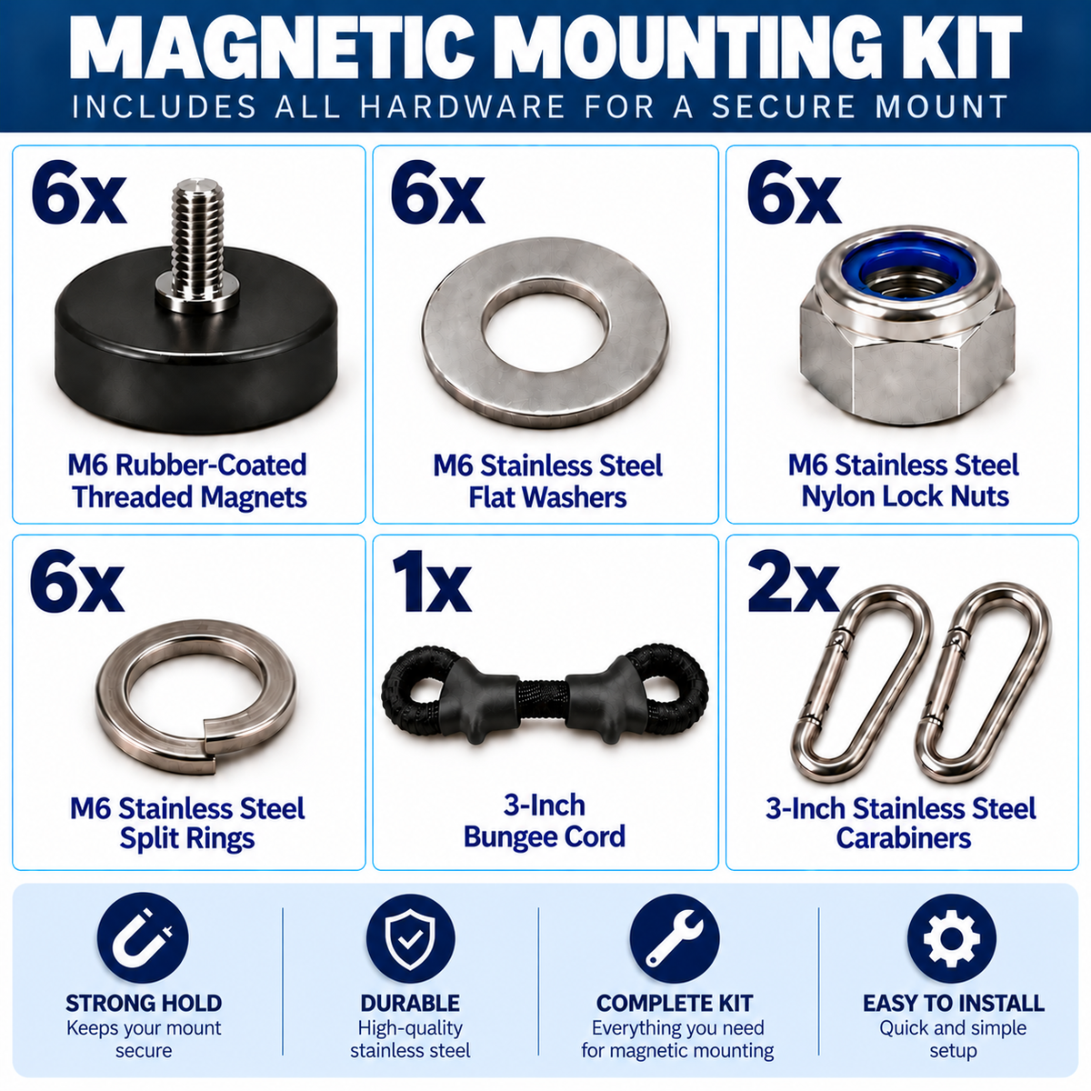 Heavy-Duty 1-Gallon Water Jug Mount